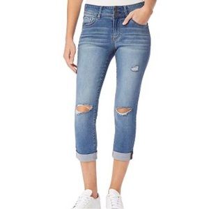 Juniors' WallFlower Insta Soft Ultra Mid-Rise Cropped Jeans